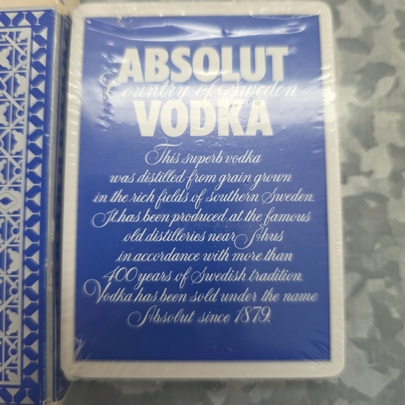 ⭐️40% Off⭐️ Absolut Vodka Deck Playing Cards - Picture 4 of 7